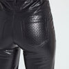 Lyssé Black Wicker Texture Pants