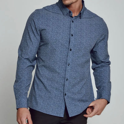 7D Nolen navy long sleeve