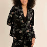 Molly Bracken Floral Velvet Blazer