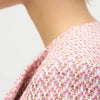Joseph Ribkoff Weaved Pink Blazer