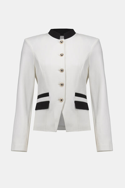 Joseph Ribkoff White & Black Jacket