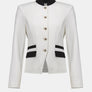 Joseph Ribkoff White & Black Jacket