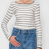 Stitch & Co. Margot Striped Long Sleeve