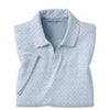 Johnston & Murphy light blue v-neck polo
