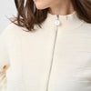Joseph Ribkoff Birch High Neck Zip