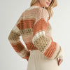 Sadie & Sage butter pecan chunky sweater