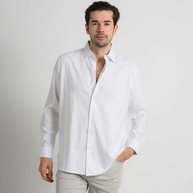 American Heritage White Performance Shirt