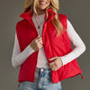 Panache Apparel Red Puffer Vest
