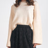 Elan Cream Cropped Sweater