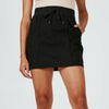 7Diamonds Infinity Elastic Waist Black Skirt