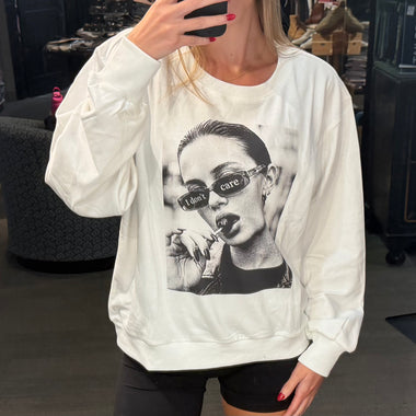 Panache Apparel “I Don’t Care” Long Sleeve