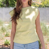 Strut & Bolt Ruched Waist Top