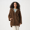 Joseph Ribkoff Hooded Faux Fur Coat