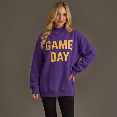 Panache Apparel Game Day Mock Neck