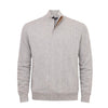 F/X Fusion Grey Cashmere Quarter Zip