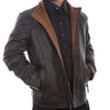 scully black vintage two tone jacket