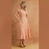 Strut & Bolt Chainlink Print Midi Dress