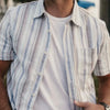The Normal Brand Freshwater Harbor Stripe Button Up