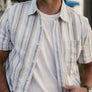 The Normal Brand Freshwater Harbor Stripe Button Up