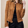 Insight Brown Button Down Jacket