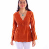 scully bell sleeve blouse