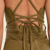 Molly Bracken Olive Denim Dress