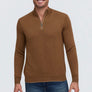 Raffi The Palmer Latte Quarter Zip