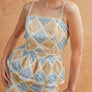 Strut & Bolt Patchwork Peplum Top