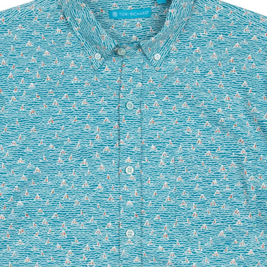 Tori Richard Regatta sailboat S/S