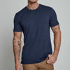 7Diamonds Navy Heather Core Crew Tshirt