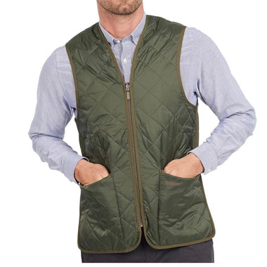 Barbour Polarquilt Waistcoat/Zip Olive