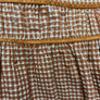 Meet Me In Santorini Gingham Seersucker Blouse
