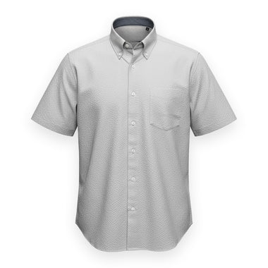American Heritage Grey Seer Sucker Shirt