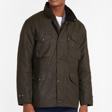 barbour sapper wax olive jacket