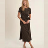 Molly Bracken Striped Tie Dress