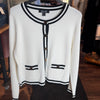 AZI Sara White Cardigan