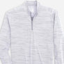 Johnnie-O Apex Light Grey Performance 1/4 Zip Pullover