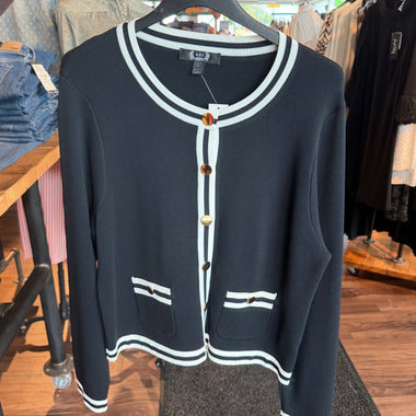AZI Sara Black Cardigan