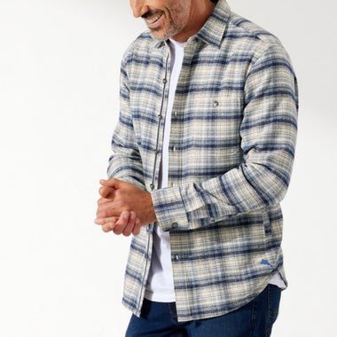 Tommy Bahama twice as nice flannel continental