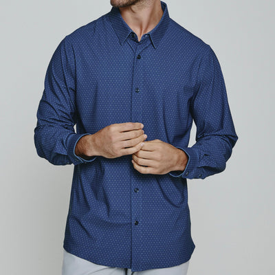 7D navy anton long sleeve