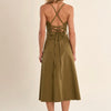 Molly Bracken Olive Denim Dress