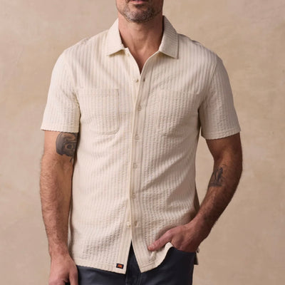 The Normal Brand Stone Getaway Button Up