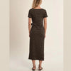 Molly Bracken Striped Tie Dress