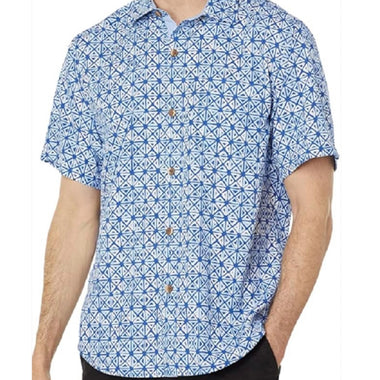 Tommy Bahama tropical tiles dk. Cobalt