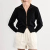 Molly Bracken Knit Zip Caridgan