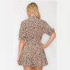 Meet Me In Santorini Autumn Pebble Satin Dress