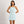 Molly Bracken Aqua Striped Mini Dress