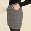 Molly Bracken Herringbone Mini Skirt