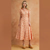 Strut & Bolt Chainlink Print Midi Dress