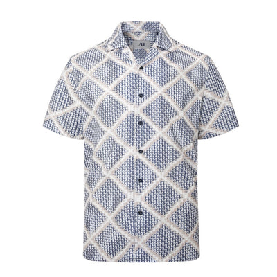 American Heritage Diamond Camp Collar Shirt